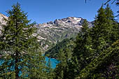 Lago Devero - Vista verso il Pianboglio e la Bocchetta d'Arbola. 